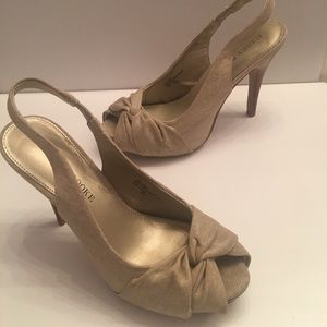 Audrey Brooke High Heel Slingback Pumps SZ 6.5